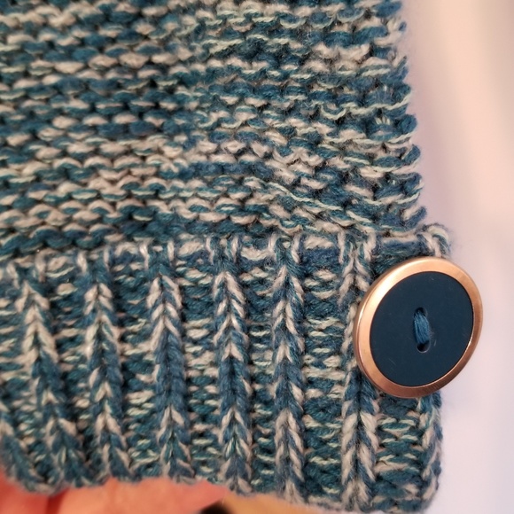 🆕️ Fall Cozy Basic Oversized Knit Sweater Blue - Picture 5 of 8